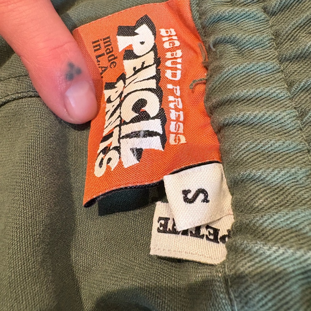 Big Bud Press Green Pencil Pants